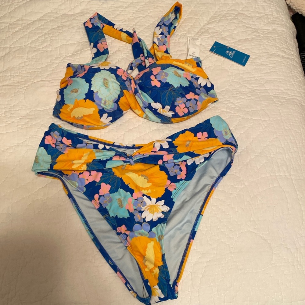 Cupshe Floral Bikini‎